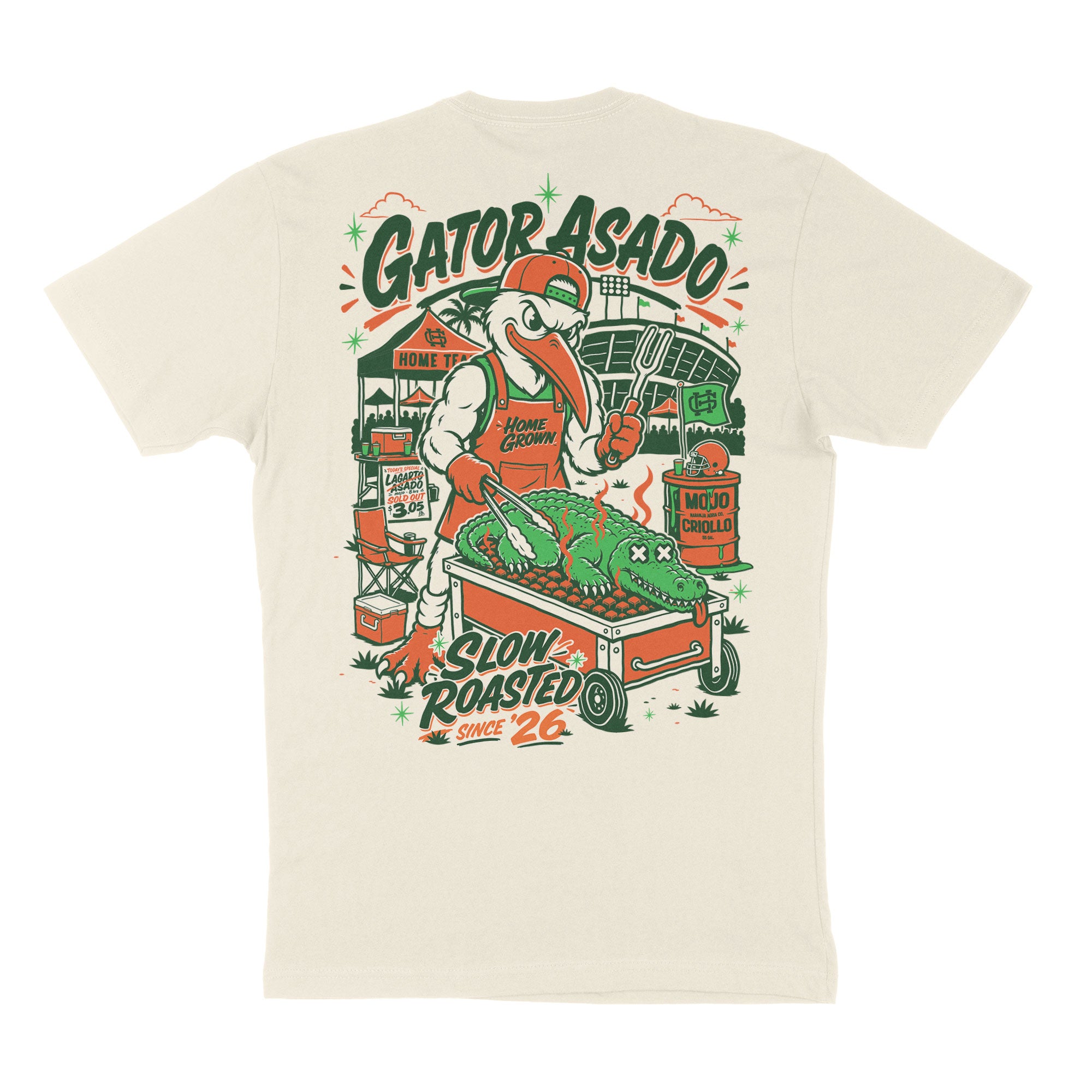Slow Roasted Tee, Natural