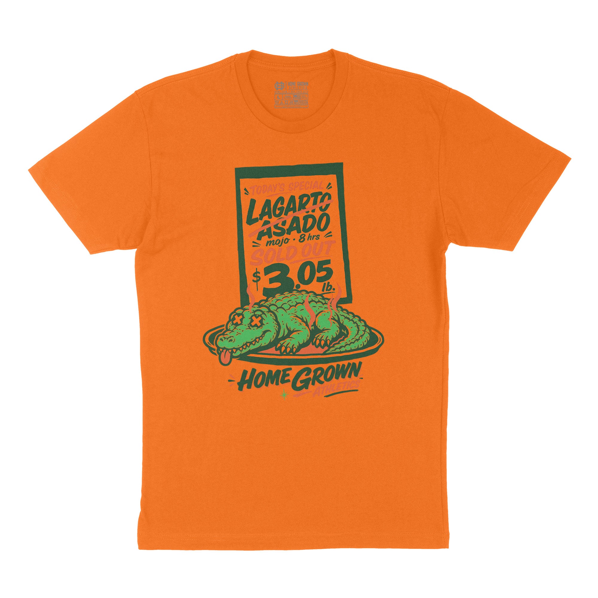 Lagarto Asado Tee, Orange
