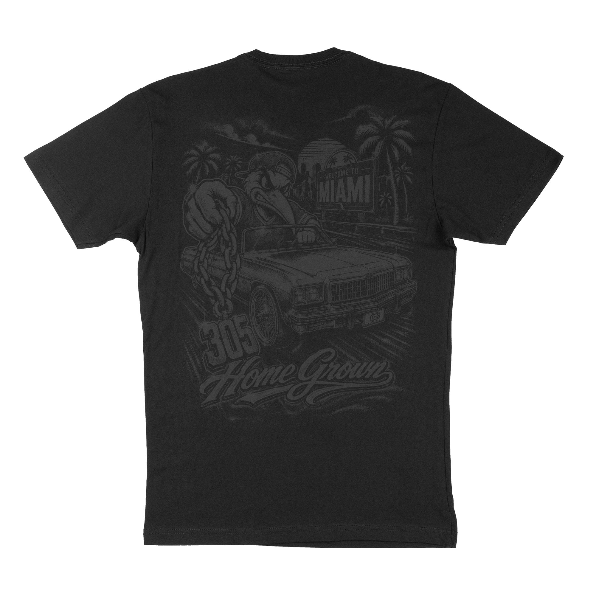 Welcome To Miami Tee, Blackout